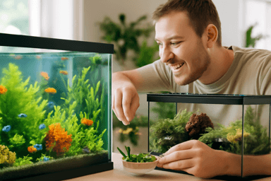 idée cadeau pour passionné d’aquariophilie et terrariophilie