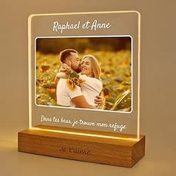 LASERO' Lampe Personnalisée avec Photo