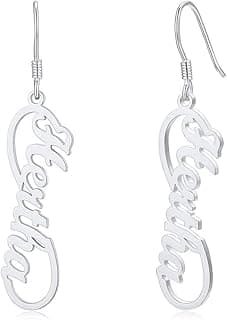 Boucles d'Oreilles Prénom Personnalisé