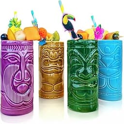 Mikamax – Tiki Mugs – Verres de Bar Tiki