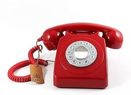 Téléphone fixe rétro 70’s