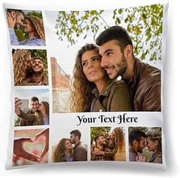 Coussin photo réversible