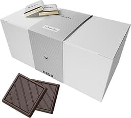Coffret de Chocolats - 70 Carrés de Chocolat Noir