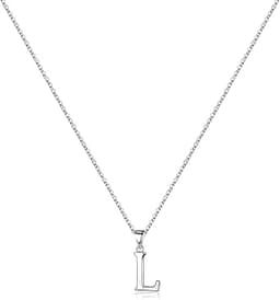 Collier Initiales en Argent Sterling
