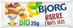 BJORG Barre Énergétique Fruits Secs et Miel Bio
