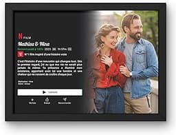 Poster Netflix personnalisé