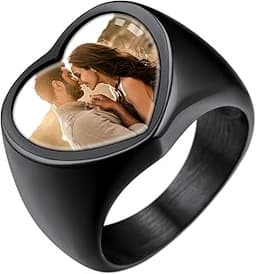 Bague Photo Personnalisée