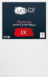 Artina Premium Toile Peinture Grand Format 70x100 cm – 100% Coton 380 g/m²