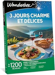 Wonderbox 3 Jours Charme & Délices