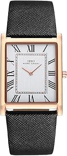 Montre rectangulaire minimaliste