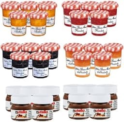 BONNE MAMAN - NUTELLINO | Assortiment de 20 confitures BONNE MAMAN
