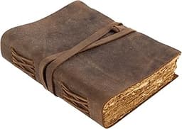 Moonster Journal Cuir Vintage