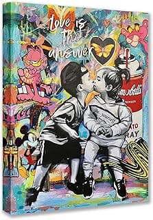 Tucocoo Banksy – Toile « Love is The Answer »