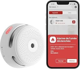 X-Sense Détecteur de fumée Wi-Fi