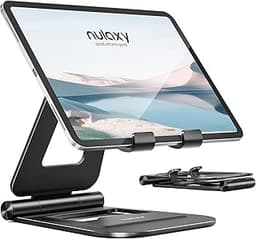 NULAXY Support iPad Pliable en Aluminium