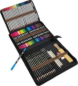 24 Couleurs Stylos Feutres Pinceaux Aquarelle