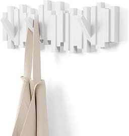 Umbra Sticks Portemanteau mural 5 crochets rabattables