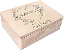 Creative Deco Boîte à Souvenirs Personnalisée