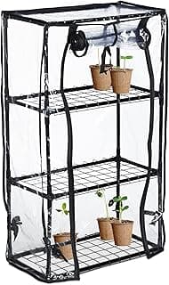 Relaxdays Serre pour Balcon, bâche en PVC