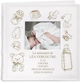 Maverton Album Photo Bebe à Personnaliser