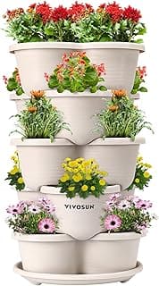 VIVOSUN Jardinière Verticale empilable à 5 Niveaux