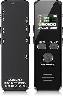 Howabo 60H Enregistreur Vocal Numérique