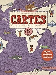 Cartes: 70 pays - Voyage parmi mille curiosités et merveilles du monde