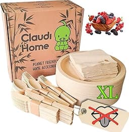 Vaisselle XL Compostable Jetable