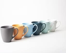 Tasses céramique pastel x6