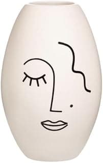 Vase visage abstrait