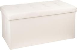 Atmosphera Pouf Pliant Double Lysandre Beige