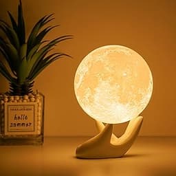 Balkwan Lampe de Lune 3D