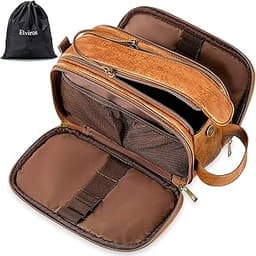 Elviros Trousse de Toilette pour Homme