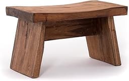 Repose-pieds en bois recyclé