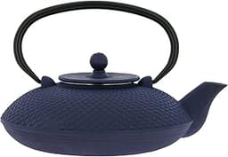 NOVASTYL - Théière en fonte Fuji bleue - 0,8L