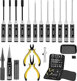 QWORK® Ensemble RC 18 en 1