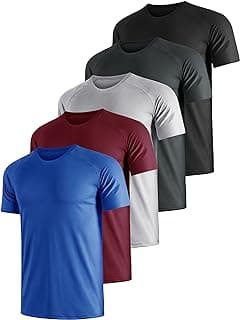 UEEKO Pack 5 Tee-shirts