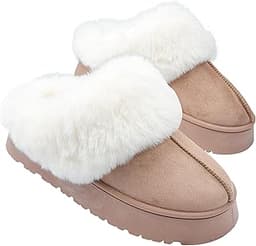 Chaussons sherpa moelleux