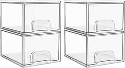 Vtopmart Lot de 4 Tiroirs