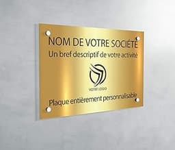 Plaque PVC Gravée