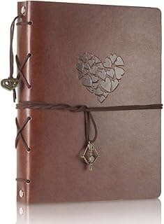 Album Scrapbook Cuir