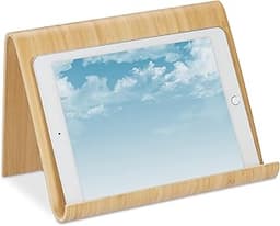 Relaxdays Porte-Livre en bois