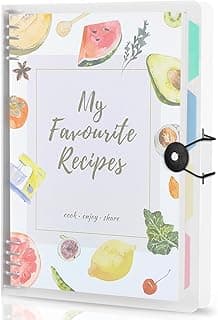 WEMATE Livre de recettes vierge