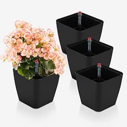 CPROSP Pots auto-arrosants x4