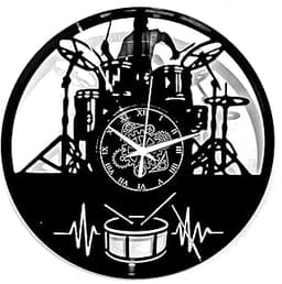 Horloge Vinyle Retro-Console