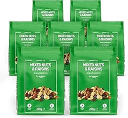 by Amazon Mélange fruits à coque & raisins – Pack 7