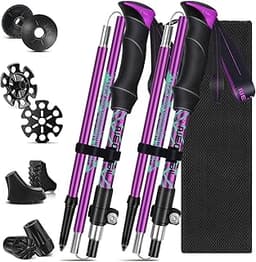 HOVIN Bâton de marche pliable