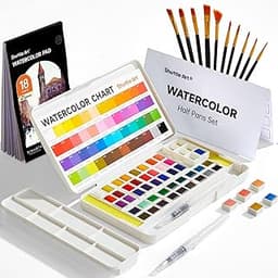 Shuttle Art Peinture Aquarelle, 48 Couleurs