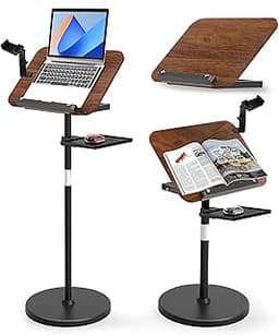 Support de livre réglable 2 en 1 pour la lecture