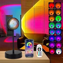 QUIGO Sunset Lamp Lampe Coucher de Soleil